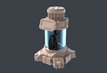 Load image into Gallery viewer, Cyberpunk Terrain Set 5 | Cyberpunk Cannon | Cyberpunk Portal | Cyberpunk Scatter Terrain | Science Fiction Terrain | Space Terrain | 32mm
