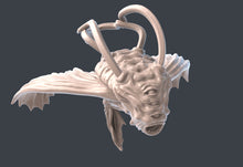Load image into Gallery viewer, Mounted Fish Folk | Fish Folk Riders | Locathah Riders | Ocean Miniature | Underwater | Dungeons and Dragons Terrain |Sync Ratio Systems
