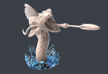 Load image into Gallery viewer, Giant Eel | Sea Monster | Sea Serpent | Ocean Miniature | Water Miniature | Underwater | Dungeons and Dragons Terrain | Sync Ratio Systems
