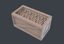 Load image into Gallery viewer, Warzone Terrain Set 3 | Battlefield Scatter Terrain | World War 2 Terrain | Bolt Action Scatter Terrain | Gun Crates | Sandbags | Anti-Tank
