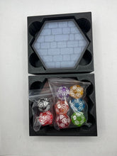 Load image into Gallery viewer, Box Insert for Heroes of Barcadia Kickstarter Edition - Heroes of Barcadia Box Organizer - HoB Board Game Insert - Barcadia Box Insert
