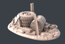 Load image into Gallery viewer, Warzone Terrain Set 1 | Battlefield Scatter Terrain | World War 2 Terrain | Bolt Action Scatter Terrain | RPG Scatter Terrain
