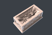 Load image into Gallery viewer, Coffin Terrain Set | Haunted Terrain | Casket Terrain | Spooky Spirit Terrain | Scary Terrain | Dungeons and Dragons| 32mm | DnD | 5e
