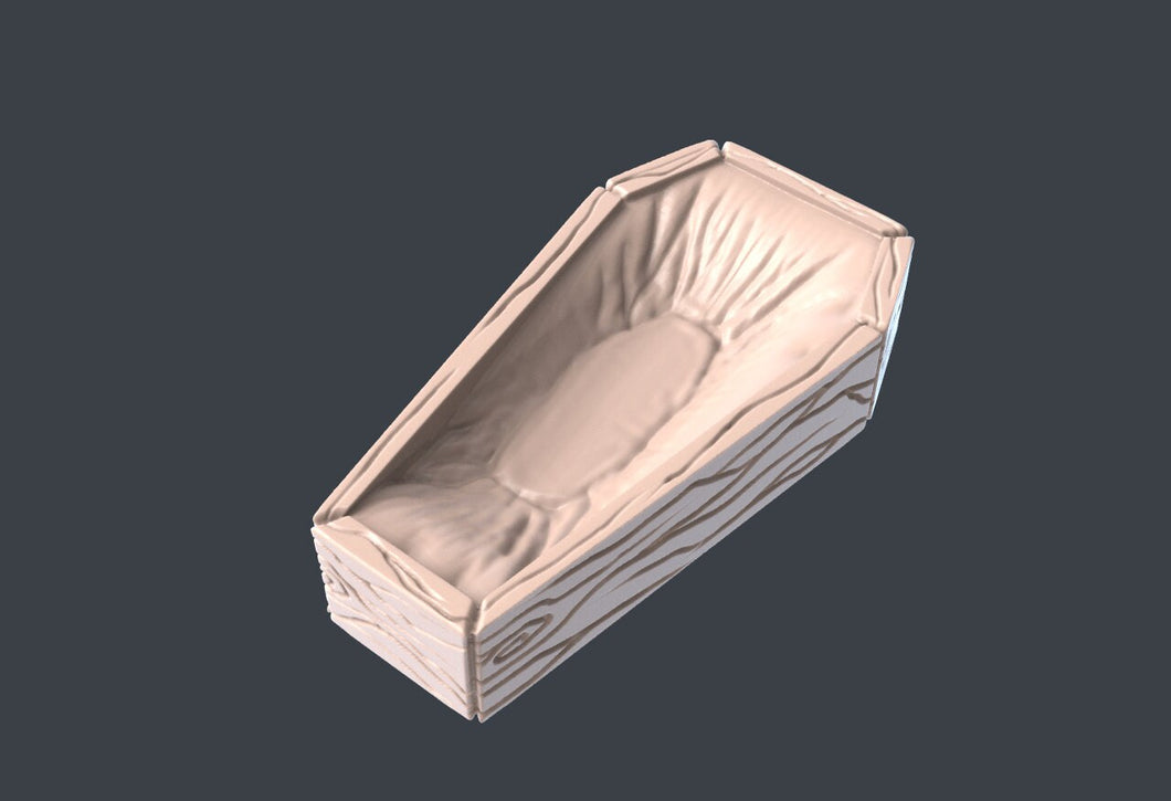 Coffin Terrain Set | Haunted Terrain | Casket Terrain | Spooky Spirit Terrain | Scary Terrain | Dungeons and Dragons| 32mm | DnD | 5e
