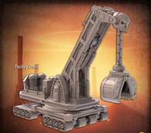 Load image into Gallery viewer, Sci-Fi Factory Terrain Set 2 | Science Fiction Terrain | Cyberpunk Factory Terrain | Futuristic Factory | Machinery Terrain | RPG | 32mm
