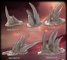 Load image into Gallery viewer, Volcano Terrain Set 1 | Volcanic Terrain | Rock Terrain | Lava/Magma Terrain | Volcanic Rock | Volcano Erruption | 32mm|Dungeons and Dragons
