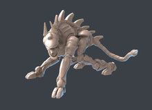 Load image into Gallery viewer, Cyber Dog | Cyber Hound | Robot Dog | Mechanical Dog | Police Dog | Cyberpunk Miniatures | Science Fiction Terrain | Space Terrain | 32mm
