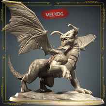 Load image into Gallery viewer, Dragon Miniature Set 1 | Dragon Menagerie | Ancient Dragon | Adult Dragon | Young Dragon | Dungeons and Dragons | Large | Huge | Gargantuan
