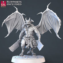 Load image into Gallery viewer, Demon Miniatures | Demonkind | Major Demon | Minor Demon | Imp | DnD | Dungeons and Dragons | Obyriths | Tanar&#39;ri | Loumara | RPG | 32mm
