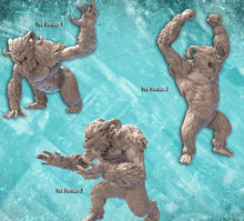 Load image into Gallery viewer, Yeti Miniature | Troll | Bigfoot | Abominable Snowman | Snow Creature | Snow Monster | Ice Golem | Large Creature | Tundra Terrors| DnD
