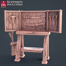 Load image into Gallery viewer, Assassin Miniature | Rogue Miniature | Weapon Rack | Assassin&#39;s Creed | Ezio Auditore | DnD | Dungeons and Dragons | RPG | Assassin/Rogue
