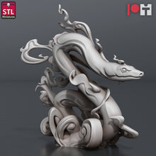 Load image into Gallery viewer, Vapor Snakes | Vapour Snake | Frostgrave | Giant Snake | Serpent | Viper | Poison Snake | Shadow Snake | Smoke Snake | Dungeons and Dragons
