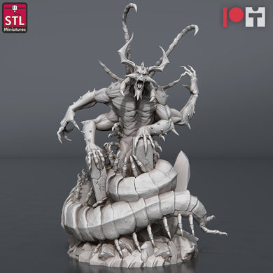 Tiszirain Scalpendra | Frostgrave | Centipede Demon | Centipede Monster | Giant Centipede | Chilopendra | RPG | Dungeons and Dragons | DnD