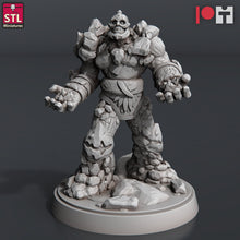 Load image into Gallery viewer, Coal Golem | Rock Golem | Clay Golem | Stone Golem | Frostgrave | 32mm | RPG | Dungeons and Dragons | DnD
