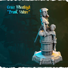 Load image into Gallery viewer, Pirate Miniatures Set 2 - Ladies of the Sea - Female Pirates - Pirate RPG Minis | Dungeons and Dragons | 5e | Topless Pirates | NSFW Pirates
