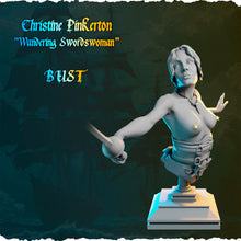 Load image into Gallery viewer, Pirate Statue Set 1 - Ladies of the Sea 3inch Busts - 75mm Bust with Stand - Female Pirates - Pirate Bust Set | Topless Pirates | NSFW
