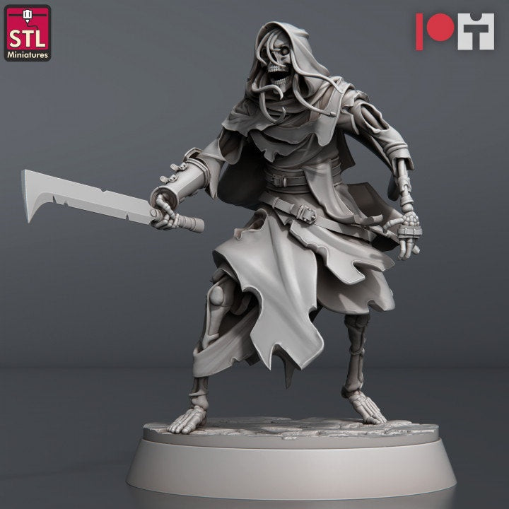 Reaver Knight | Revenant | Zombie Knight | Undead | Curse of Strahd | 32mm | RPG | Dungeons and Dragons | 5e DnD | Pathfinder