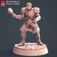 Load image into Gallery viewer, City Guard Set - Guard Patrol - Ballista - Guard Commander - Message Board - Bounty Board - Tabletop Terrain/DnD/Miniatures /DnD/Pathfinder
