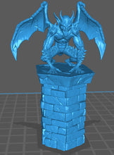 Load image into Gallery viewer, Vampire Terrain Set - Curse of Strahd - Castlevania - Blood Fountain - Vampire Throne - Ornate Coffin - Gargoyle | DnD 5e | Pathfinder
