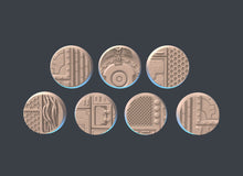 Load image into Gallery viewer, Cyberpunk Heavy Police Miniatures Set | Cops | Corporate Security | Scifi Police | Cyberpunk Adventurers | Science Fiction Miniatures | RPG
