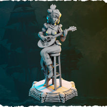 Load image into Gallery viewer, Pirate Miniatures Set 1 - Ladies of the Sea - Female Pirates - Pirate RPG Minis | Dungeons and Dragons | 5e | Topless Pirates | NSFW Pirates
