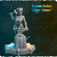 Load image into Gallery viewer, Pirate Miniatures Set 3 - Ladies of the Sea - Female Pirates - Pirate RPG Minis | Dungeons and Dragons | 5e | Topless Pirates | NSFW Pirates
