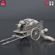 Load image into Gallery viewer, Bugbear Hangman | Executioner | Gallows | Hangman&#39;s Platform | Morgue Cart | Cofins | Curse of Strahd | 5e Miniatures | Dungeons and Dragons
