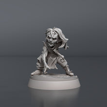 Load image into Gallery viewer, Zombie Miniature Set 2 | Zombie Wizard | Zombie Elf | Zombie Gnome/Halfling | Fat Undead | Curse of Strahd | 32mm | RPG | 5e DnD |Pathfinder
