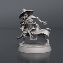 Load image into Gallery viewer, Zombie Miniature Set 2 | Zombie Wizard | Zombie Elf | Zombie Gnome/Halfling | Fat Undead | Curse of Strahd | 32mm | RPG | 5e DnD |Pathfinder
