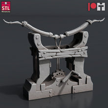 Load image into Gallery viewer, Bow and Arrow Maker Miniature Set | Archery Shop | Weapons Maker | Fletcher | Bow Target | Arrow Maker | Terrain | Dungeons and Dragons |RPG
