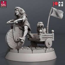 Load image into Gallery viewer, Bow and Arrow Maker Miniature Set | Archery Shop | Weapons Maker | Fletcher | Bow Target | Arrow Maker | Terrain | Dungeons and Dragons |RPG
