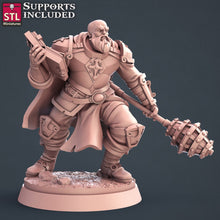 Load image into Gallery viewer, Cleric Set - Holy Warrior Set - Paladin Set | Tabletop Terrain/Scatter Terrain/Miniatures Terrain/Dungeons and Dragons/Pathfinder/5E
