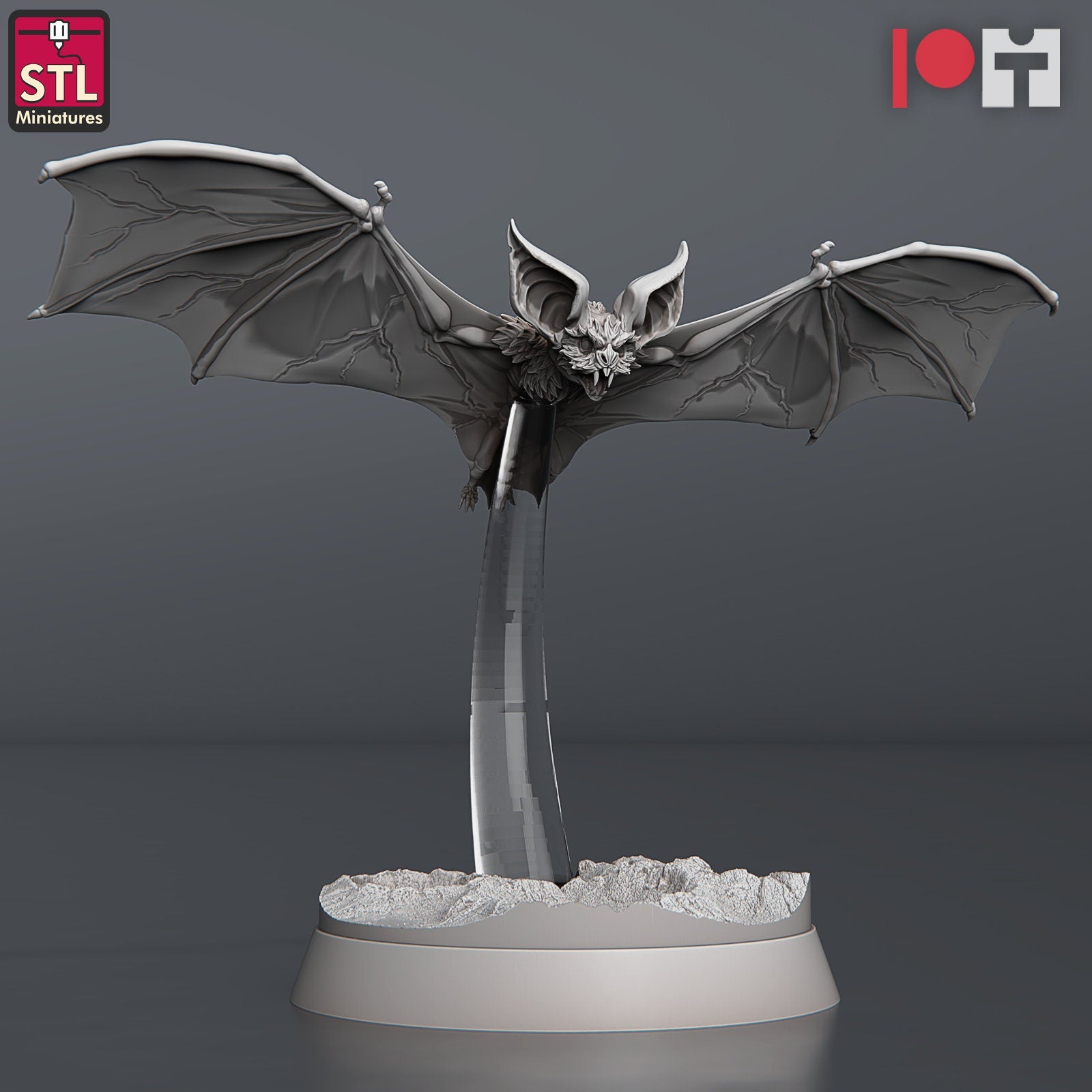 未開封激レアRAT BAT MONSTERフィギュア　BONEBADコレクション Vampire Bat Miniature Set: Giant Bat, 32mm Resin RPG Model, D&D