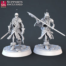 Load image into Gallery viewer, Skeleton Army Miniature Set | Mounted Skeleton | Revenant | Undead | Curse of Strahd | 32mm | RPG | Dungeons and Dragons | DnD | Pathfinder
