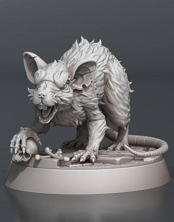 Giant Rats Set | Giant Rodent | Giant Mice | Rat Swarm | Gnawer | 5th Edition | Pathfinder | RPG | Dungeons and Dragons | DnD 5e