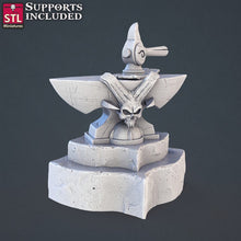 Load image into Gallery viewer, Weaponsmith Terrain Set: 32mm Resin Terrain for DnD/Pathfinder | Forge | Anvil | Weapons Table
