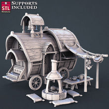 Load image into Gallery viewer, Fantasy Prop Terrain Set: 32mm Resin Terrain for DnD/Pathfinder
