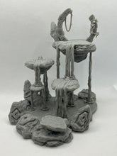 Load image into Gallery viewer, Druid Miniatures Set 3/Floating Islands/Runic Glade/Faerie Circle/Tabletop Terrain/Scatter Terrain/Dungeons and Dragons/Pathfinder/RPG
