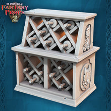 Load image into Gallery viewer, Tavern Miniature Set 2 | Inn Set | Bar Set | Ale House | DnD 5E | Tabletop Terrain | Scatter Terrain | Dungeons and Dragons| Pathfinder| RPG
