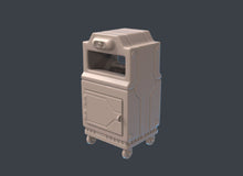 Load image into Gallery viewer, Spaceport Set | Robot | Droid | Generator | Crane | Loader | Mech |Sci-Fi Terrain | Science Fiction Terrain | Cyberpunk Terrain | RPG | 32mm
