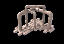 Load image into Gallery viewer, Sewer Terrain Set 1| Underground Scatter Terrain | Sewer Pipes | Sewer Debris | Sewer Grate | RPG Terrain | 32mm | Sync Ratio Systems

