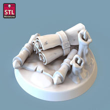 Load image into Gallery viewer, Objective Markers| Loot Markers| Item Marker - Tabletop Terrain | Scatter Terrain | Miniatures Terrain | Dungeons and Dragons | RPG Terrain
