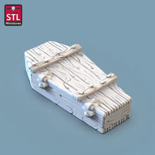 Load image into Gallery viewer, Bone Piles | Coffins | Death Marker | Bone Markers | Tabletop Terrain | Scatter Terrain| Miniatures Terrain | Dungeons and Dragons | RPG
