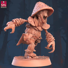 Load image into Gallery viewer, Awakened Mushroom Miniature Set | Violent Fungus Set | Giant Mushroom | Mushroom Monster | DnD | Dungeons and Dragons | 5e | 5th Edition
