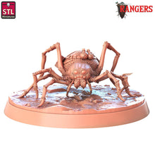 Load image into Gallery viewer, Giant Spider Familiar | Rangers of Shadow Deep Miniature | Wolf Spider | Familiar Spider | Dungeons and Dragons | DnD | 5E | 5th Edition

