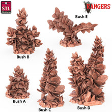 Load image into Gallery viewer, Pine Tree Terrain: 32mm Resin, DnD, Rangers of Shadow Deep
