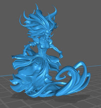 Load image into Gallery viewer, Banshee Miniature Set | Ghost | Screaming Spirit | Angry Spirit | Woman in White | 5E | Dungeons and Dragons | Pathfinder | DnD| 5th Edition
