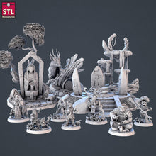 Load image into Gallery viewer, Mystery Prototype/Misprint Miniature | Pathfinder | RPG | Kit Bashing | Spare Parts | Dungeons and Dragons | DnD | 5e
