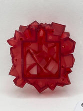 Load image into Gallery viewer, Crystal Dice Shrine - LED Dice Shrine - Lightup Dice Display - Translucent Dice Throne - Convention Dice Display - Crystal Dice Display
