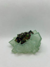 Load image into Gallery viewer, Crystal Dice Shrine - LED Dice Shrine - Lightup Dice Display - Translucent Dice Throne - Convention Dice Display - Crystal Dice Display
